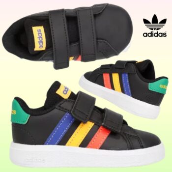 Tênis Infantil Adidas Grand Court Lifestyle Hook and Loop