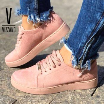 Tênis Vizzano Camurça Metal Feminino