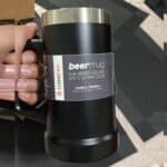 TERMOPRO Caneca Térmica para Cerveja 709ml Preto
