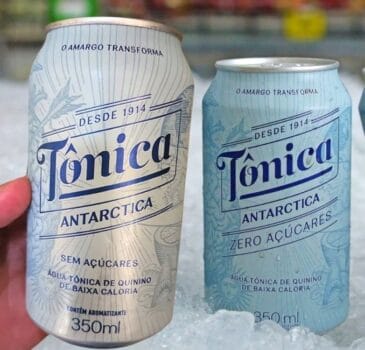 Tônica Antarctica - Água Tônica, Zero Açúcar, Lata 350ML