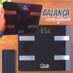 Balança Corporal Inteligente Bioimpedância Bluetooth Smart Scale Fit Preto I2GO - I2GO Home