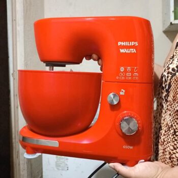 Batedeira Planetária, Vermelha, 220v, Philips Walita
