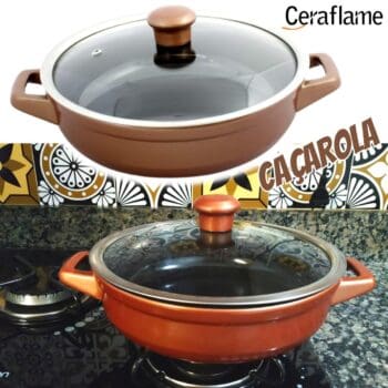 Caçarola Buffet Duo 24Cm 1,9 Litros - Cobre