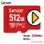 Cartão MicroSD Lexar