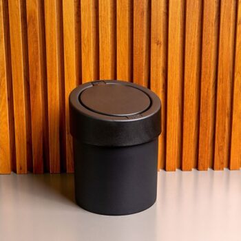 Coza Lixeira Automática, Preto, 20 x 20 x 25.6 cm, 5 L
