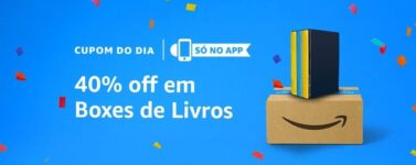 CUPOM 40% em BOX DE LIVROS AMAZON