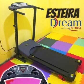 Dream Fitness DR 1600, Esteira Unisex Adult, Cinza/Preto, Único