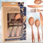 Faqueiro 16 Pcs Lovers Cobre Gourmet Mix