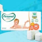 Fralda Baby Premium Protection Média, 38 Pads, Personal