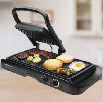 Grill 2 em 1 1500W 127V Preto Multilaser - CE106