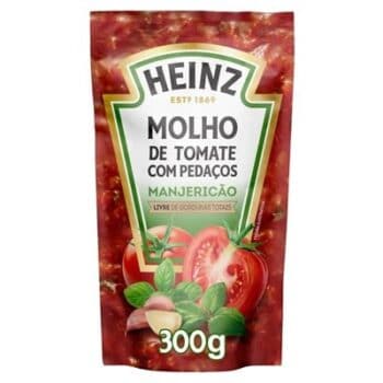 HEINZ Molho de Tomate Manjericão 300g