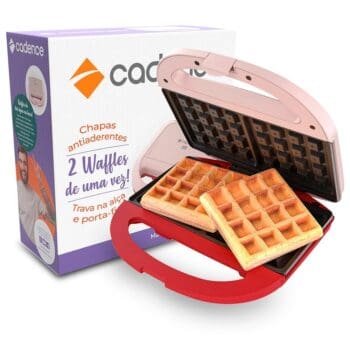 Máquina de Waffles Duet Cadence