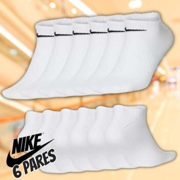 Meia Nike Everyday Lightweight Unissex (6 Pares)