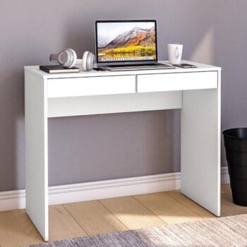Mesa de Escritório Politorno Tijuca com 2 Gavetas