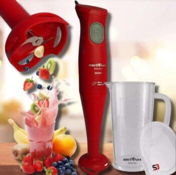 Mixer Britânia BMX350V 3 em 1 Vermelho 127V