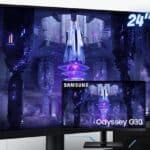 Monitor Gamer Samsung Odyssey G30, 24'' Full HD, 144Hz, 1ms, FreeSync Premium, HDMI/Displayport, Ajuste de altura, Preto LS24BG300ELMZD