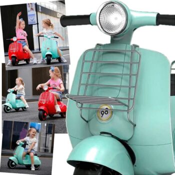 Moto Lambreta Elétrica Infantil 6V 2 Marchas - Bandeirante