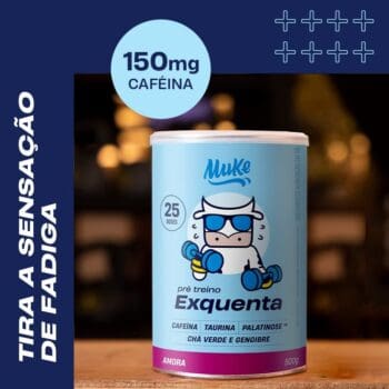 Muke - Pré-Treino Exquenta - 500g - Amora