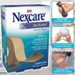 Nexcare, 3M, Fita Flex à Prova d´Água, 25mm x 4.5m, Bege