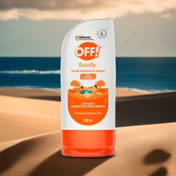OFF! Family, Loção Repelente de Mosquitos e Insetos, Nova Embalagem, Proteção por até 4h, Não Oleoso, Testado dermatologicamente, 200ml