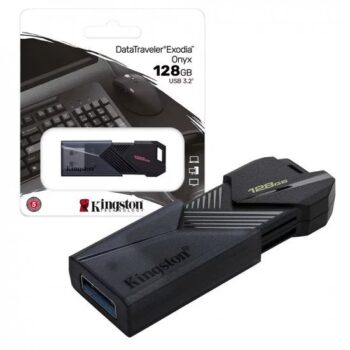 Pen Drive 128GB Kingston DataTraveler Exodia Onyx, USB 3.2 - DTXON/128GB