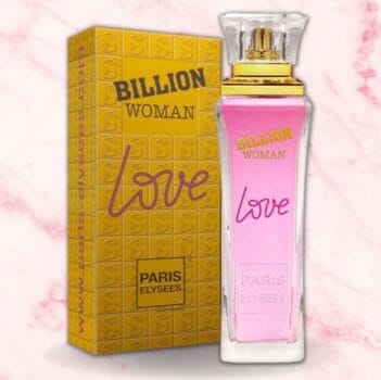 Perfume Importado Paris Elysees Eau De Toilette Feminino Billion Woman Love 100ml