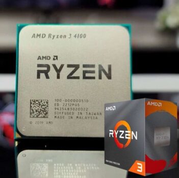 PROCESSADOR AMD RYZEN 3 4100 3.8GHz (TURBO 4.0GHz) 4MB CACHE AM4 100-100000510BOX