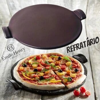 Refratário Para Pizza Emile Henry 37Cm