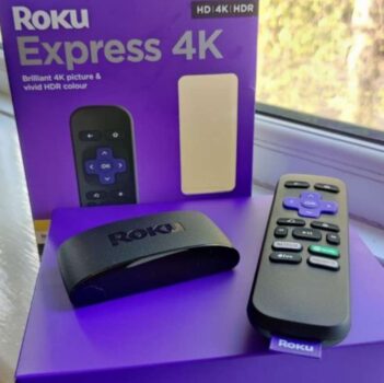 Roku Express 4K | Dispositivo de streaming para TV HD/4K/HDR compatível com Alexa, Siri e Google, controle remoto e cabo HDMI inclusos