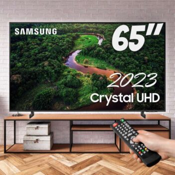 SAMSUNG Smart TV Crystal 65'' 4K UHD CU8000 - Alexa built in, Gaming Hub, Painel Dynamic Crystal Color