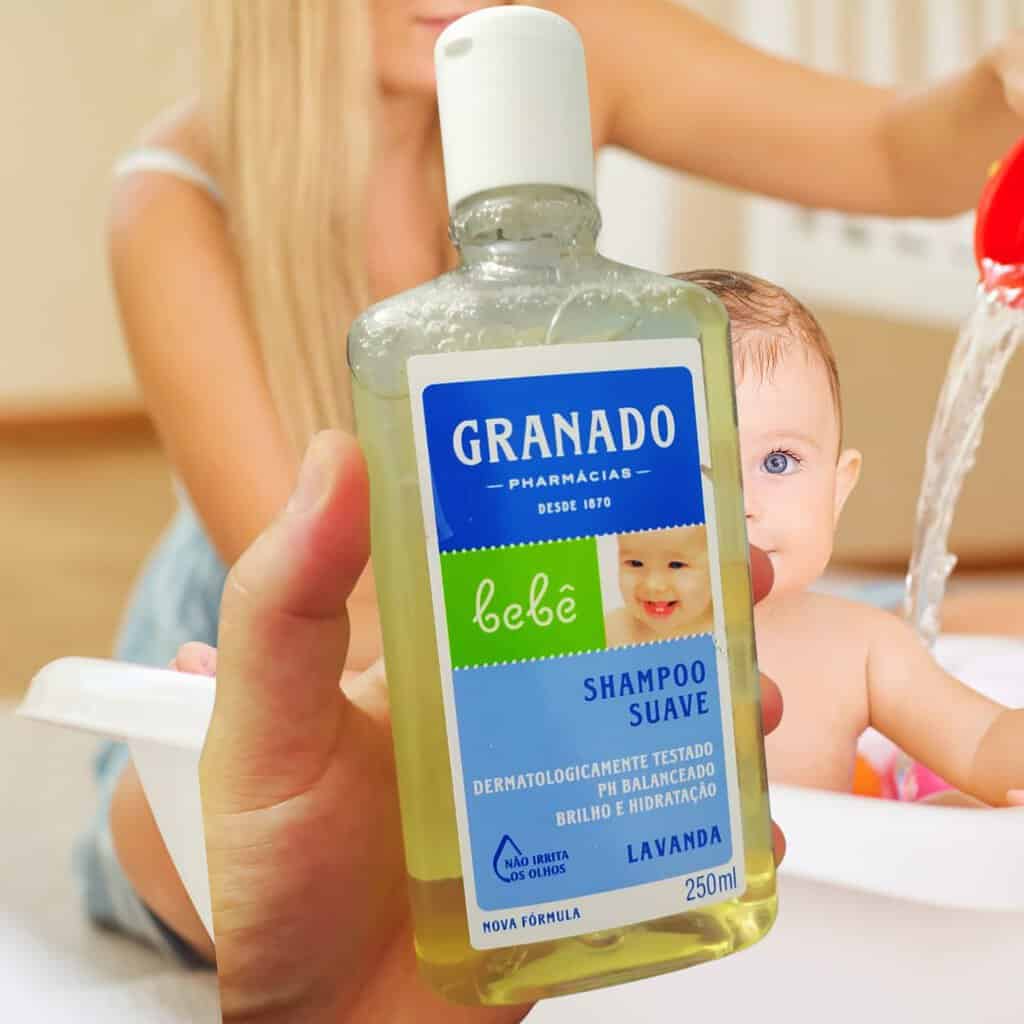 Shampoo Bebê Lavanda, Granado, Lilás, 250ml