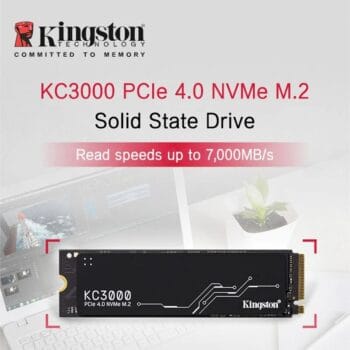 SSD Kingston NVME GEN4 KC3000 1TB 7000MB/s