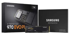 SSD Samsung (MZ-V7S1T0B/AM) 970 EVO Plus 1TB - Interface M.2 NVMe com tecnologia V-NAND