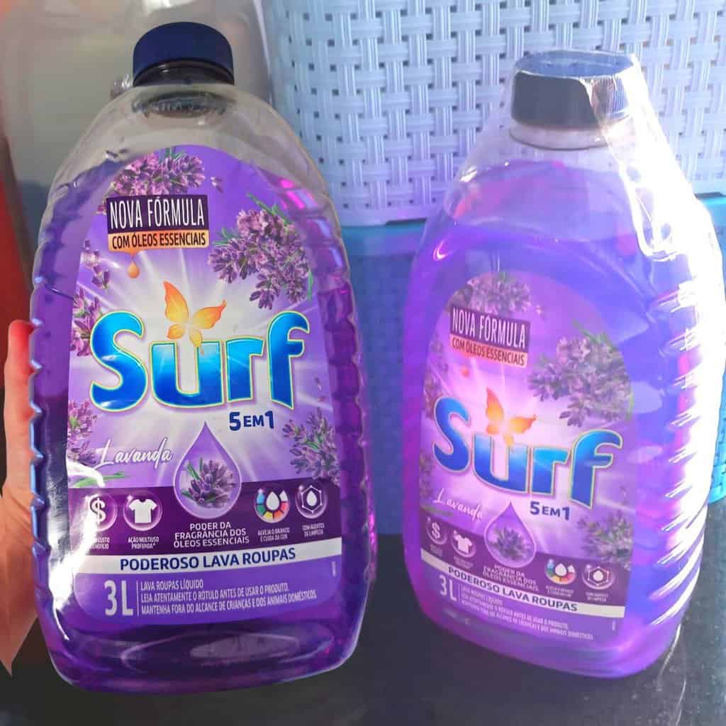 Surf Sabão Líquido 5 Em 1 Lavanda 3 Lt