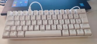 TECLADO MECÂNICO 60% ZOT BRANCO OUTEMU RED HOTSWAP LED RGB - PZWOHRDRGB – ABNT2 - PCYES