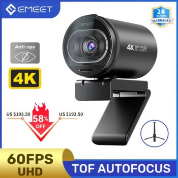 Webcam Emeet 4K 60fps