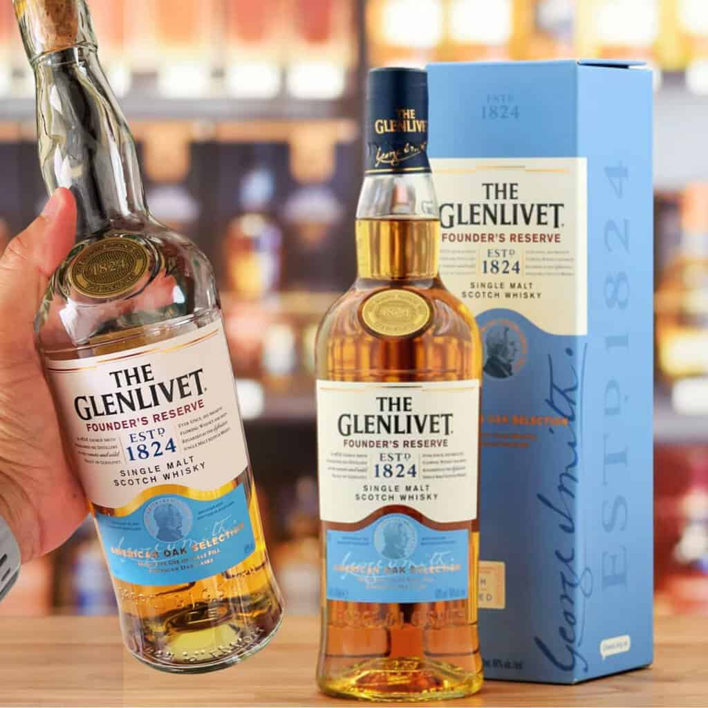 Whisky The Glenlivet Founder's Reserve Single Malt Escocês - 750 ml