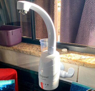 Zagonel Luna - Torneira Multitemperatura, 4 temperaturas, 5500W, 127V, Branco