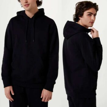 Blusão De Moletom Masculino Com Capuz Hoodie - Hering