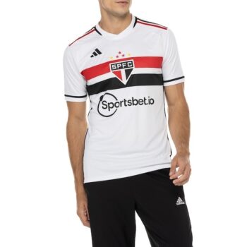 Camisa do São Paulo I 23 adidas - Masculina