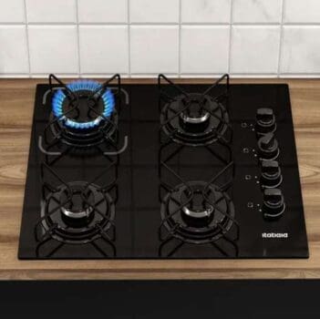 Cooktop Itatiaia 4 Bocas Essencial Preto - Bivolt