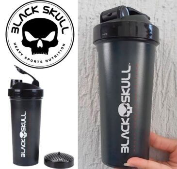 Coqueteleira Black Skull 600 ML