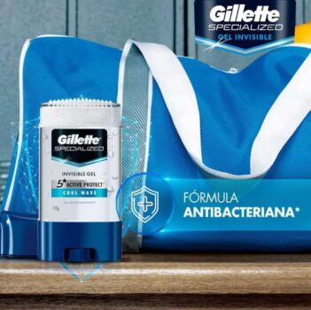 Desodorante Gel Antitranspirante Gillette Cool Wave 113g