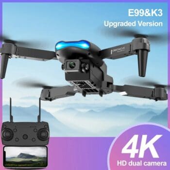 Drone E99 com câmera e Wifi