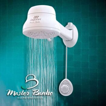 Ducha Master Banho Eletronica 5500w 127v Branco Bl Zagonel Branco