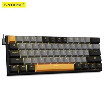 E-YOOO-Z11 Teclado Mecânico 61 Teclas