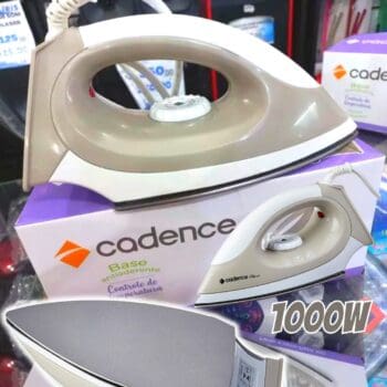 Ferro a Seco Cadence Petit 100, 1000W, Bege e Branco, IRO101