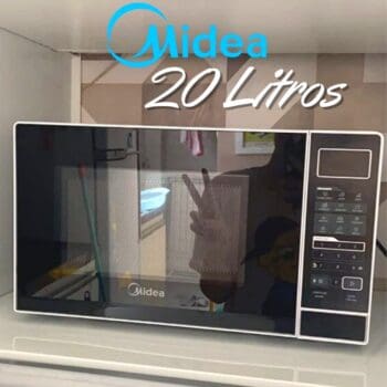 Forno Micro-ondas 20L Preto Midea 220V MRAS22