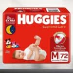 Fralda Huggies Supreme Care M 72 unidades