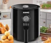 Fritadeira Elétrica Arno Airfry Ultra ufrp 4,2L Preta - 110V